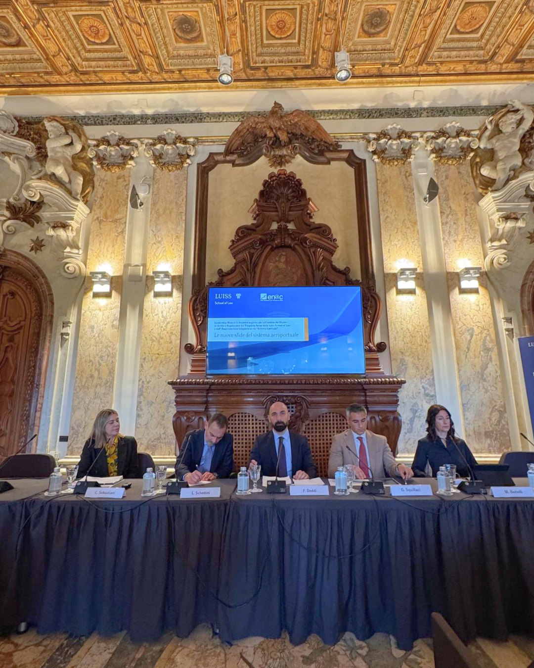 Il Presidente Di Palma apre i lavori della 2a giornata del convegno Luiss-Enac sulle nuove sfide del comparto