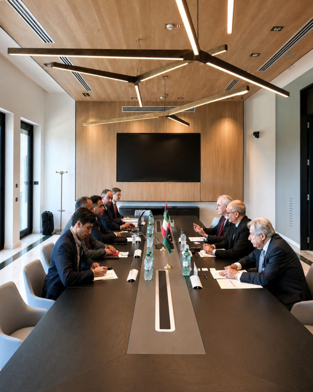 Il Presidente Enac Di Palma riceve delegazione libica per valutare future collaborazioni Italia-Libia in materia di trasporto aereo