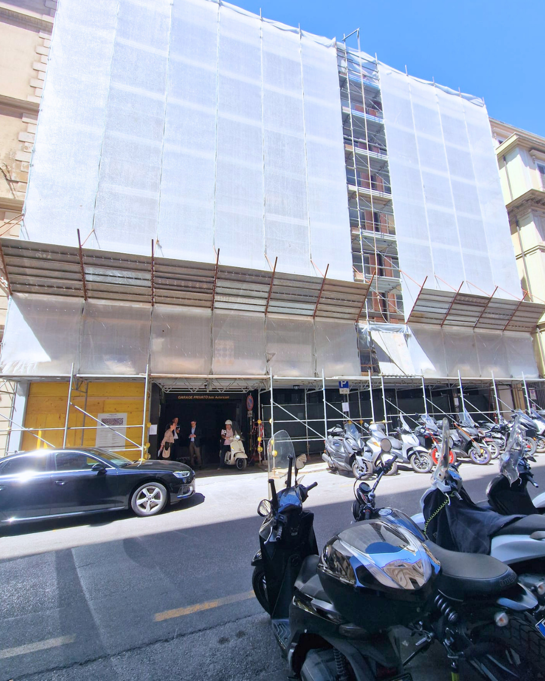 Sopralluogo del Presidente Di Palma alla nuova sede Enac di Roma, in Via Torino