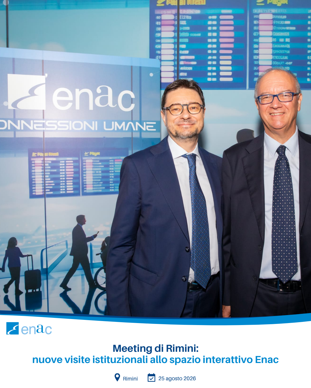 Meeting di Rimini: nuove visite istituzionali allo spazio interattivo Enac