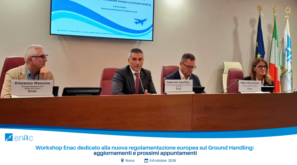 ENAC hosts workshop on new EU ground handling regulations