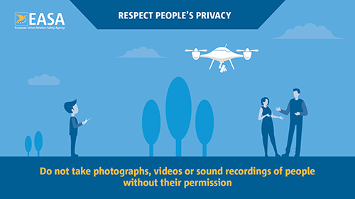 Rispetta la privacy delle persone