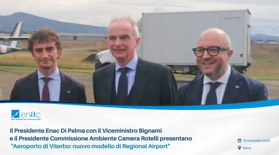 Aeroporto di Viterbo nuovo modello di Regional Airport