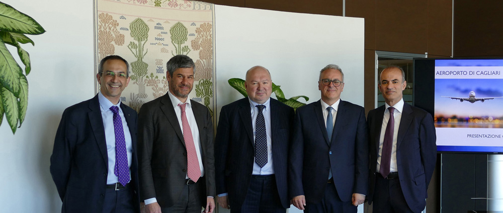 Il Presidente e Il Direttore Generale dell'ENAC in visita all'aeroporto di Cagliari