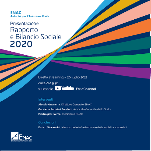 Programma degli interventi - Presentazione Rapporto e Bilancio Sociale ENAC 2020