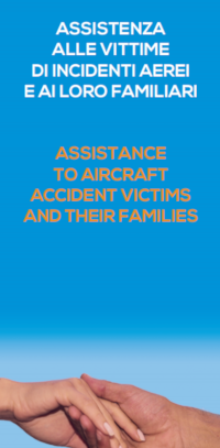 Flyer "assistance to aircraft accident victims and their families"