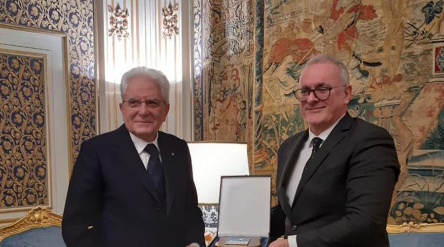 Il Presidente della Repubblica Sergio Mattarella incontra il Presidente dell'ENAC Nicola Zaccheo