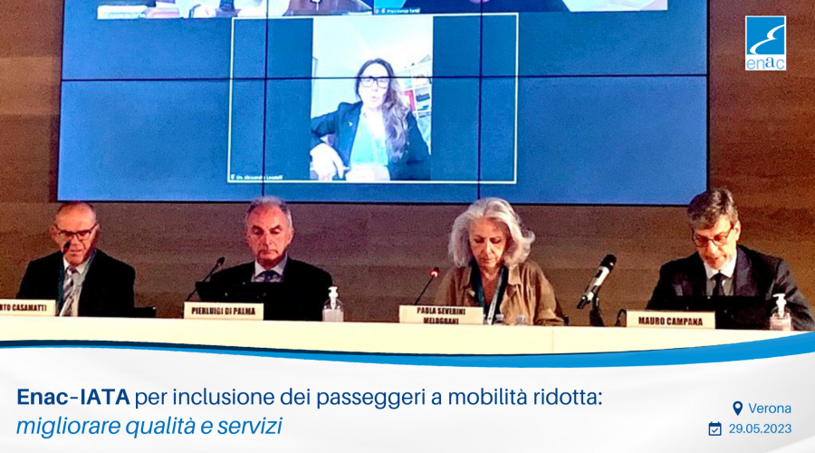 “Per Riuscire Meglio”, a Verona il secondo workshop Enac – IATA su assistenza ai passeggeri a mobilità ridotta:…