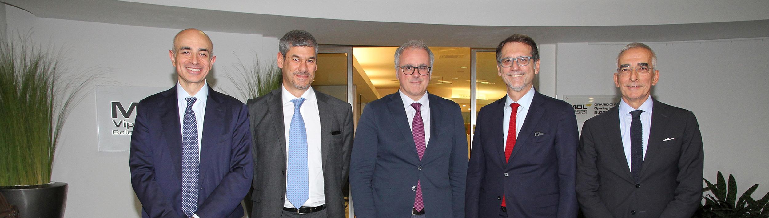 Presidente e Direttore Generale ENAC in visita istituzionale Aeroporto di Bologna