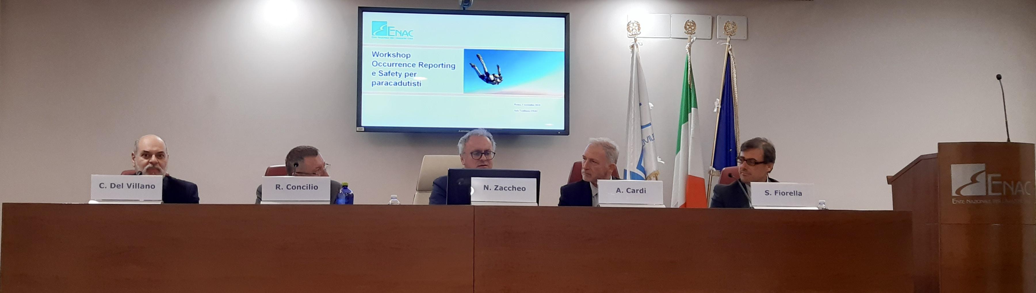 Immagine relativa al Workshop “Occurrence Reporting e Safety per Paracadutisti"