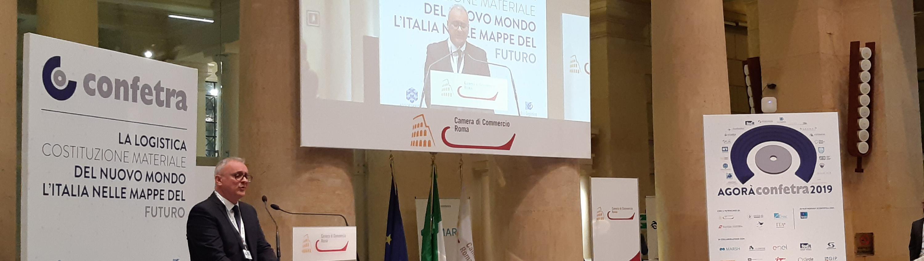 Il Presidente dell'ENAC Nicola Zaccheo all'assemblea 2019 Confetra