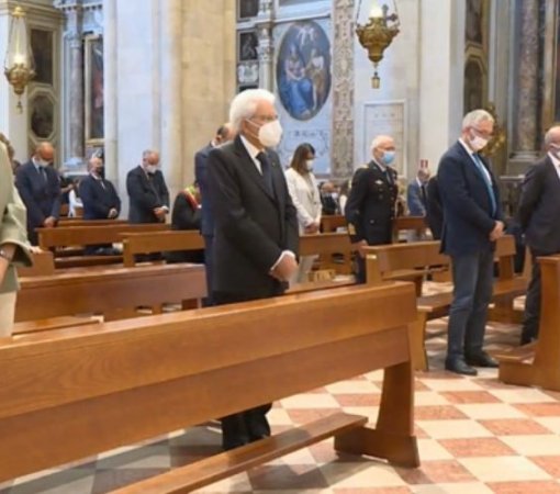 cerimonia dell’accensione della Lampada della Pace a Loreto