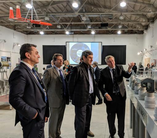 Il Direttore Generale ENAC, Alessio Quaranta, in visita alla scuola di Ingegneria Aerospaziale dell'Università Sapienza di Roma e alla scuola di volo Urbe Aero