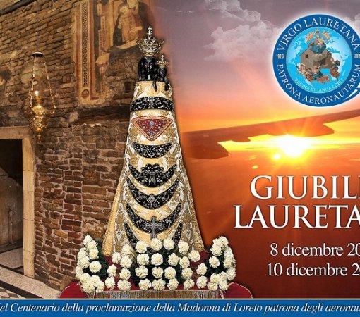 Giubileo Lauretano Riprende Il 7 Dicembre Il Pellegrinaggio Negli Scali Nazionali Della Statua Della Madonna Di Loreto Protettrice Degli Aviatori E Dei Viaggiatori Ente Nazionale Per L Aviazione Civile