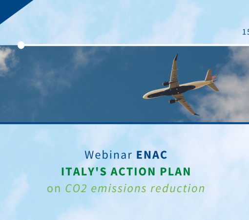 Webinar ENAC di presentazione dell'Italy's Action Plan per la riduzione dell'impatto di CO2 del trasporto aereo