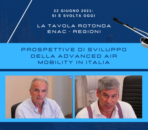 Tavola rotonda ENAC sulla Advanced Air Mobility in Italia