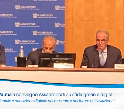 Presidente Enac Di Palma a convegno Assaeroporti su sfida green e digital