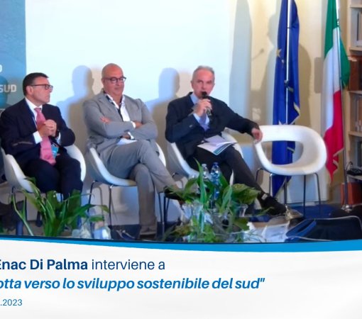 Il Presidente Enac Di Palma interviene a "ZES ionica: rotta verso lo sviluppo sostenibile del sud"