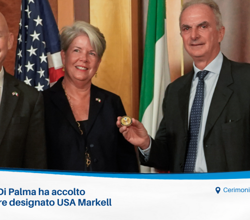 Il Presidente Di Palma ha accolto l'Ambasciatore designato USA Markell