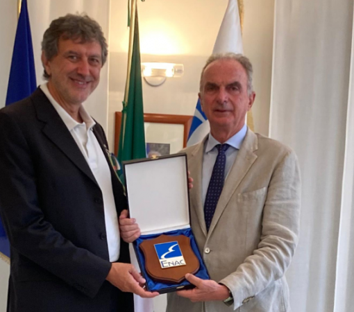 Il Presidente Di Palma incontra il Presidente della Giunta regionale dell’Abruzzo Marsilio