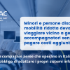 ENAC: sanzioni da 10.000 a 50.000 euro a compagnie aeree che non garantiscono a minori e persone a mobilità ridotta posti vicino a genitori e accompagnatori senza costi aggiuntivi